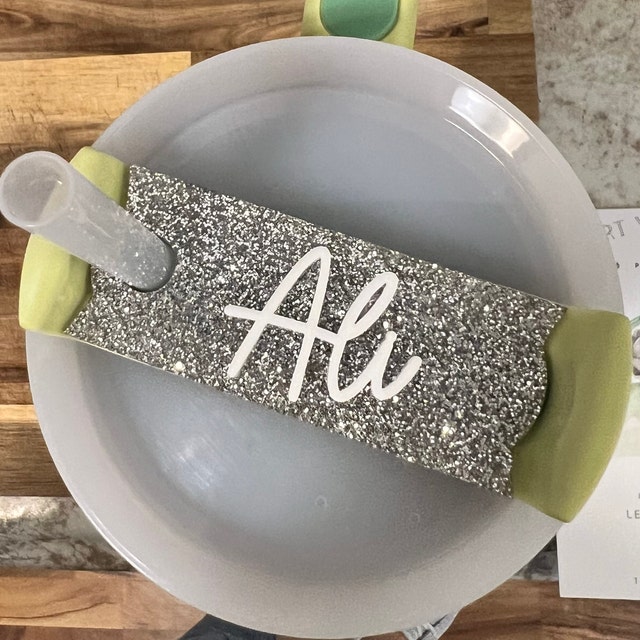 Personalized acrylic stanley plate – Glitter Girl Supply