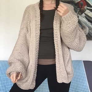 Chunky Merino Wool Sweater Oversized Women Jumper Loose Knit | Etsy
