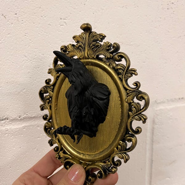 Taxidermy Bat Frame for Gothic Decor Spooky and Stylish - Etsy