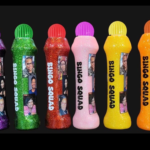 Bling Bingo Dauber. Bling Bingo Gifts. Glitter Bingo Dauber. Customized ...