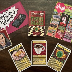 最終❣️美品❣️every❣️frecious❣️tall❣️カートリッジ2個❣️説明書付❣️ TWIN PEAKS : Curious Objects 'trumps' Card Game - Etsy
