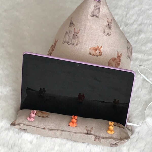 RABBIT BUNNY Cute MINI All Over Design Gift Soft Furnishing Lightweight ...