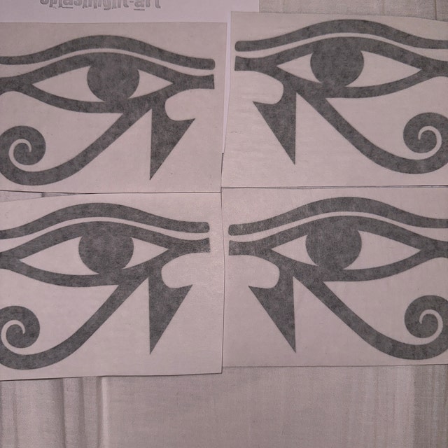 Vinyl Wall Decal Eye Of Horus Ra Egyptian God Protective Amulet Wall Stickers Ho