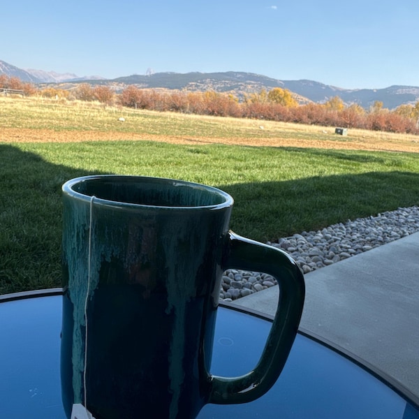 Textured Raku Vase | Raku Pottery| Copper and Blue Vase | Copper Vase ...