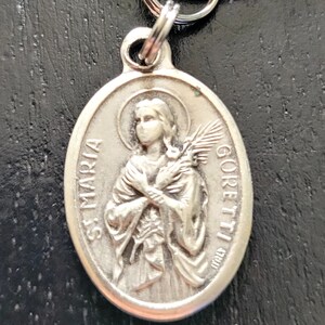 St Michael Archangel /guardian Angel Medal Italy Pendant Necklace 24 ...