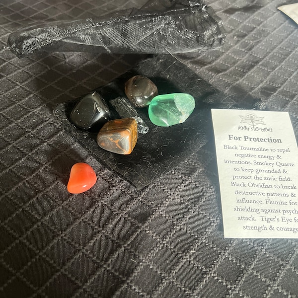 Protection Crystal Set For Protection Crystal Set - Etsy
