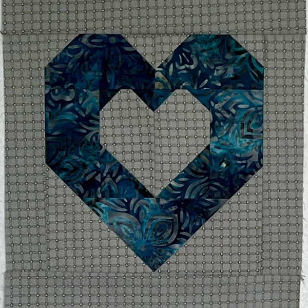 Heart Quilt Pattern | Falling in Love Quilt Pattern PDF | the Pattern ...