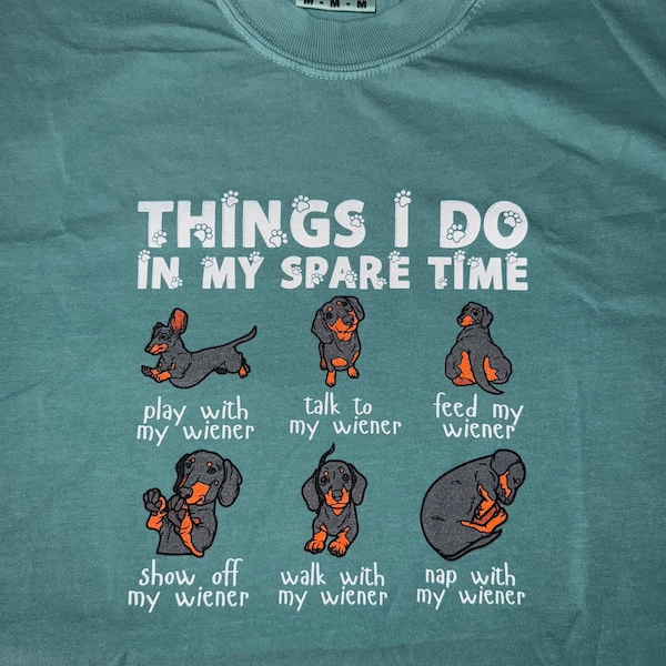 Dachshund Doxie Wiener Dog Fan T-Shirt