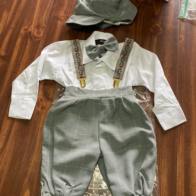 Baby Boys Vintage Knickers Outfit Suspenders Set - Etsy