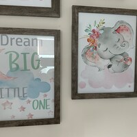 Baby Girl Nursery Quotes Wall Art Print First We Had Each - Etsy