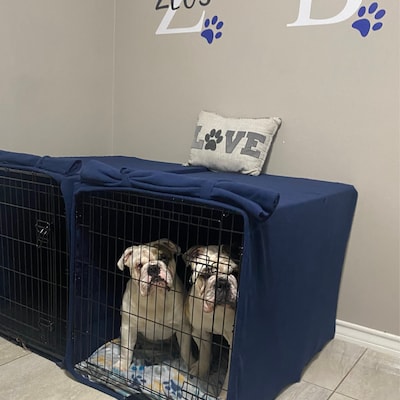 Custom Dog Crate Pads to Fit Your Crate - Etsy