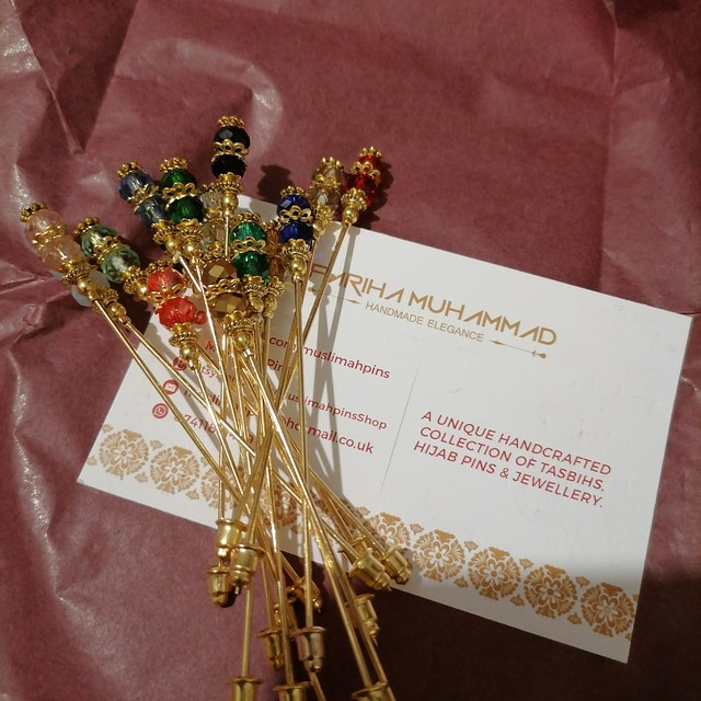 Taiba Designer Collection - TDC - Scarf Pins and Clips