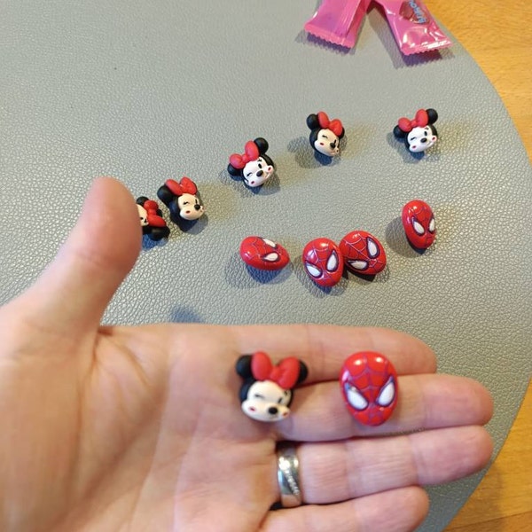 10PCS Kids Baby Colorful ABC Alphabet Letter Shank Sewing Buttons, DIY