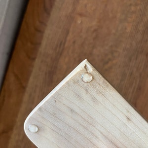 Maple Monitor Stand Display Riser Organisation Desk Shelf Handmade ...