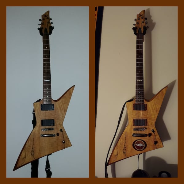 Beautiful Flamed Maple Humbucker Pickup Mounting Rings set of 2 - Etsy