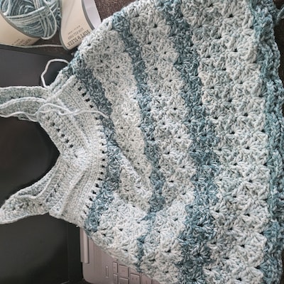 Crochet PATTERN Infinity Shawl english Only Etsy