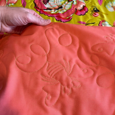 Big Foot Longarm Quilting Digital Pantograph Used in E2E edge - Etsy