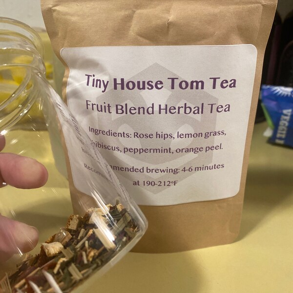 Tiny House Tom Tea - Etsy