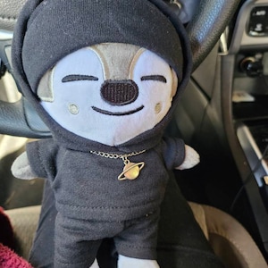 WolfChan ブラックアウトフィット、バンチャンパーカーセット、20cm