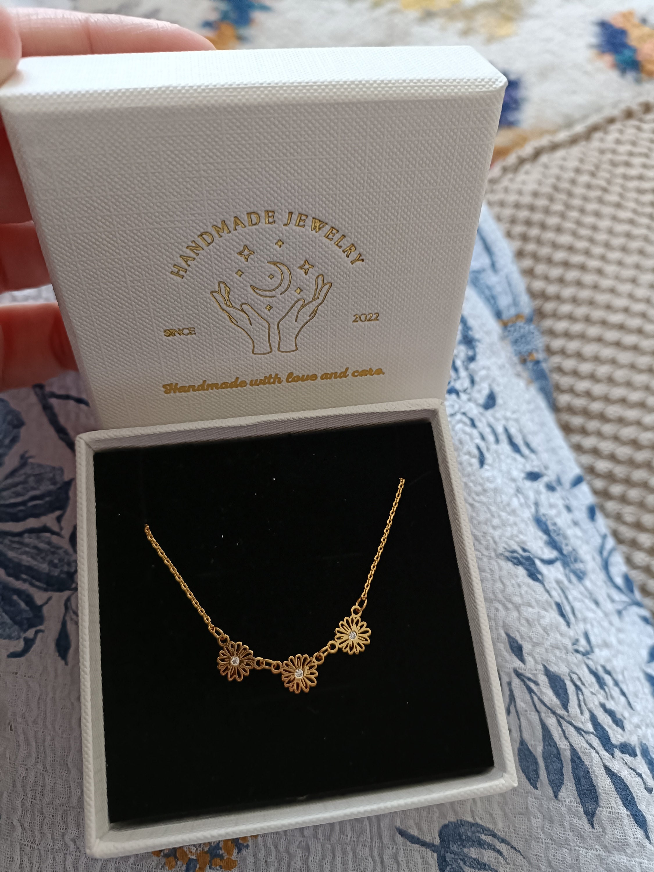 Custom Birthflower Necklace with Birthstone, Family Birth Flower Necklacce, Birth Month Necklace, Bridesmaids Gift for Her, Mothers Day Gift