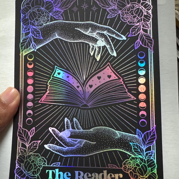 The Reader Tarot Card Kindle Paperwhite Clear Case Insert - Etsy