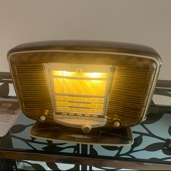Combiné Radio-électrophone REELA 25 – Vintage, Fonctionne (très Bon état)