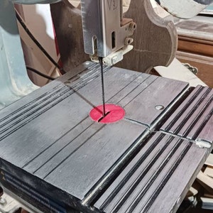 BTW Aluminum Band Saw Table Insert – Replaces Delta 905197 (Made In USA)