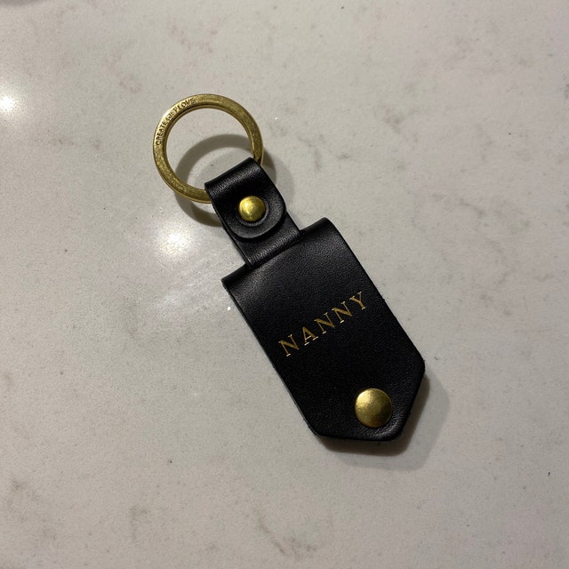 Porte clés cuir personnalisé - tahora