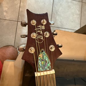 PRS ギター トラスロッド カバー アバロン インレイ PRS1 PRS-SE