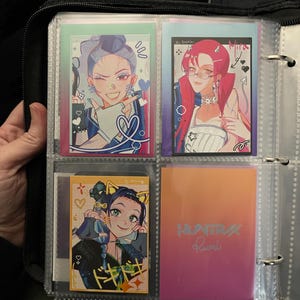 UNOFFICIAL Kpop Demon Hunter|huntrix Photocard|rumi|zoey|mira