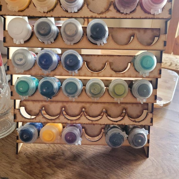 36 Pot Mini Paint Rack GW Size - Etsy UK