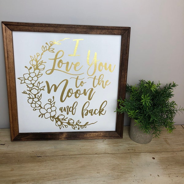 I Love You to the Moon and Back SVG Cut File |baby Svg | Silhouette ...