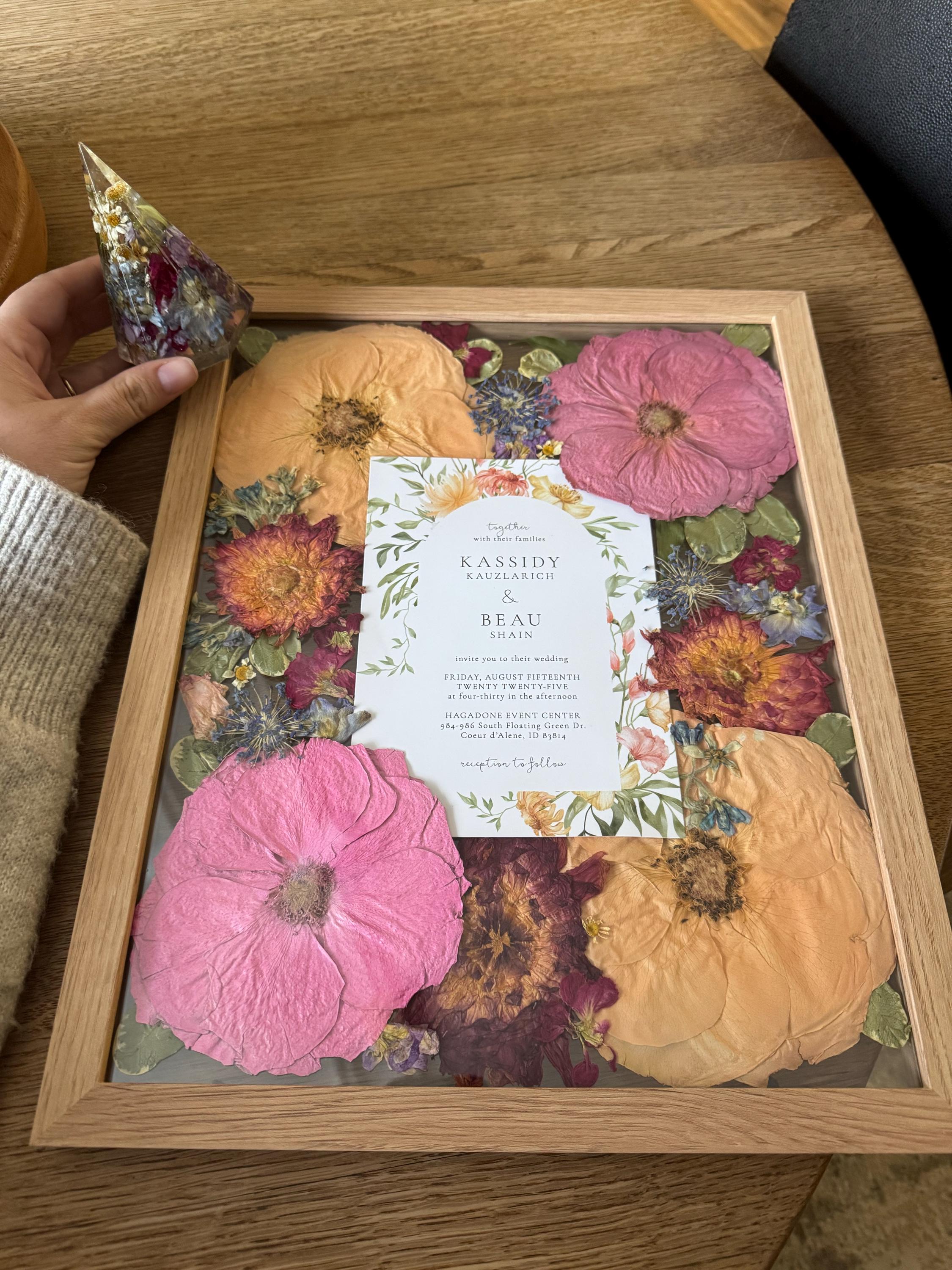 Preserved flowers from Kassidy's review