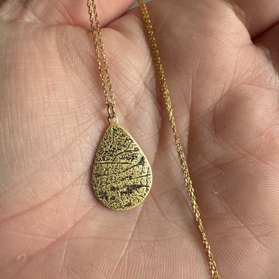 Gold Larimar Necklace perfect Size Necklace-larimar Jewelry-birthstone ...