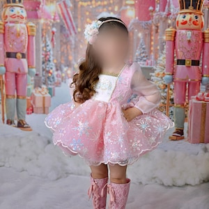Nutcracker Dress, Sugar Plum Fairy Dress, Pink Christmas Dress, Pink Snowflake Dress, Pink and Blue Christmas Dress, Girls Christmas Dress - Etsy Nutcracker Dress, Sugar Plum Fairy Dress, Pink Christmas Dress, Pink Snowflake Dress, Pink and Blue Christmas Dress, Girls Christmas Dress - Etsy