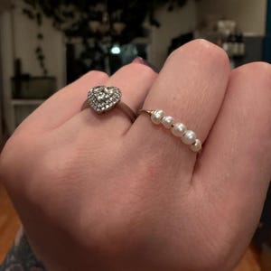 Review photo by Sam for Tiny Rice Pearl Ring