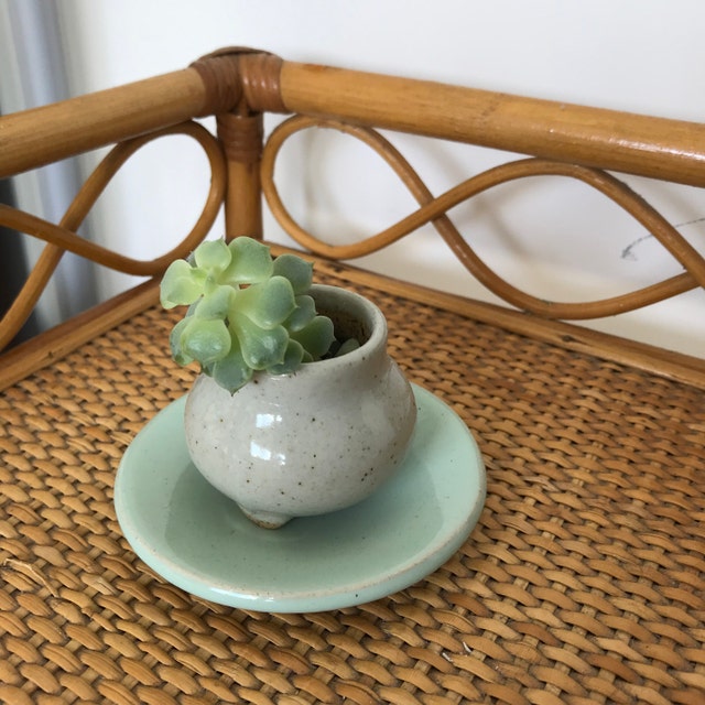 手作りセラミックリング皿：小型陶器皿（9cm） - Etsy 日本
