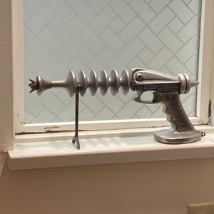 Ray Gun - Item #9200, Cast Aluminum and Bronze, With Spring Ray Gun - Item #9200, Cast Aluminum and Bronze, With Spring