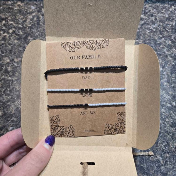 Black Macrame Bracelet for Men, Men's Bracelet With Toho Beads ...