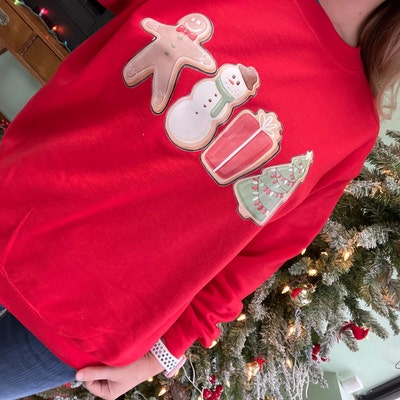 Produktbild von Ugly Christmas Schwangerschaftsankündigung Sweatshirt