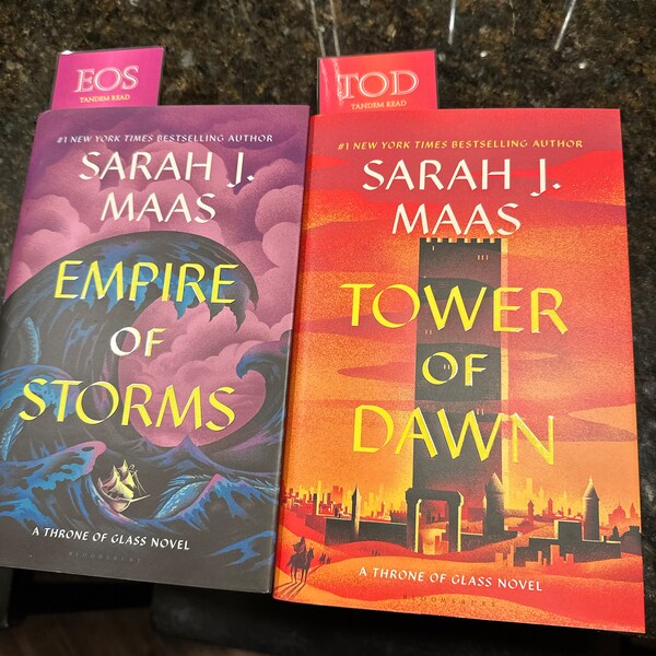 Set Of 2 Count - Throne Themes Tandem Read Bookmarks For Women - View #11