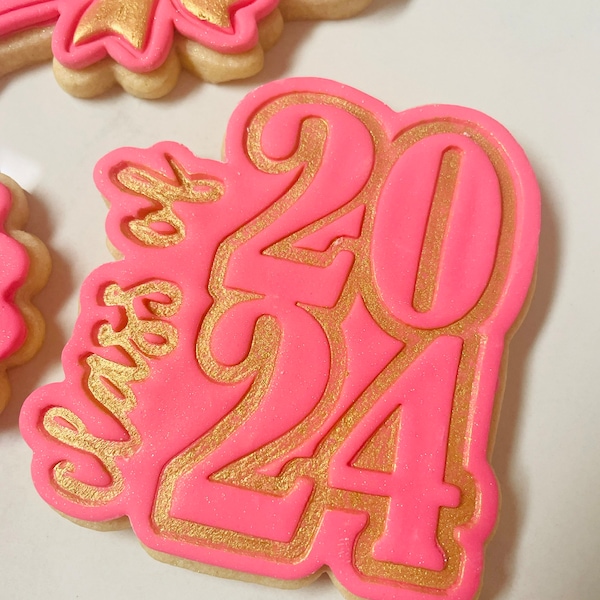 Class of 2024 Cookie Cutter Stamp Stencil B - Etsy