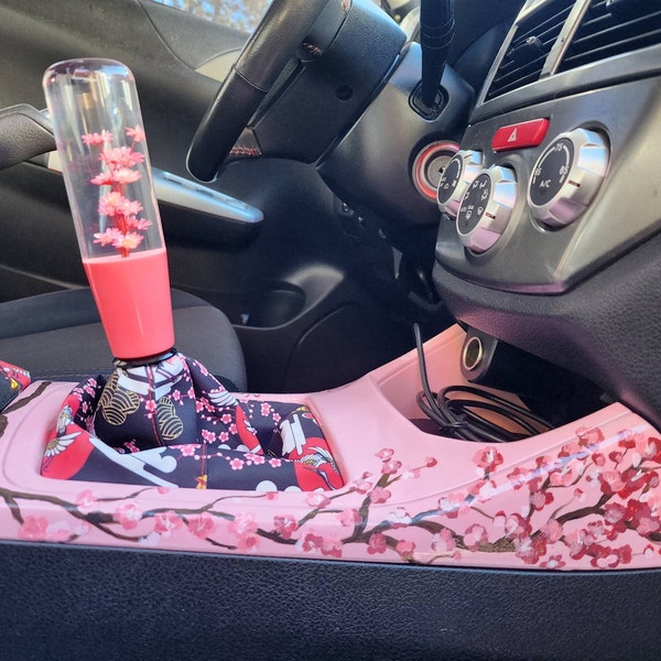 Pink Shifter Pink Sakura Flowers Shift Knob | Universal Manual Car Shifter - Etsy