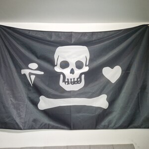 Stede Bonnet Pirate Flag | Unique Design Print | High Quality