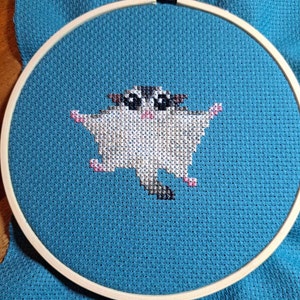 フクロモモンガのスティッチ フクロモモンガのクロスステッチPDF - フクロモモンガの刺繍 - 即時
