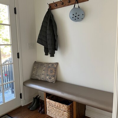 White Shaker Peg Racks Solid Maple 18 to 58 3-10 Pegs Handmade in the ...