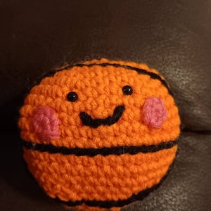 バスケットボールのかぎ針編みパターンのみPDFダウンロード