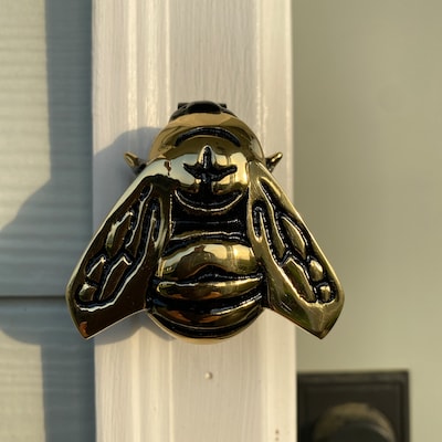 Brass Dragonfly Doorbell Ringer