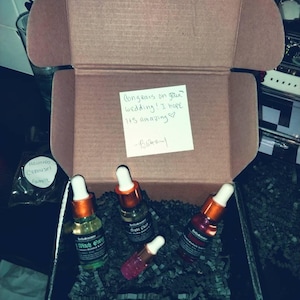 Candice added a photo of their purchase