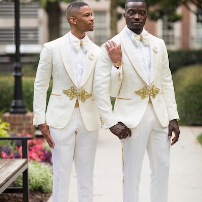 Green Tuxedo + Matching Pants + Matching Bowtie main image 1
